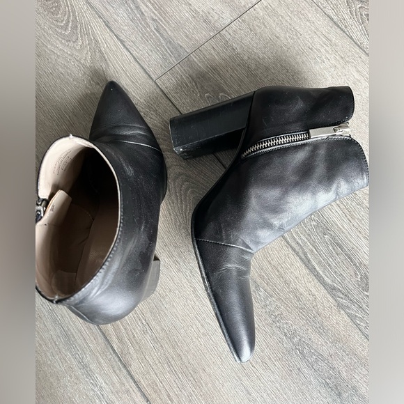 ZARA | Black Leather Boots - Made in Spain - Picture 7 of 8